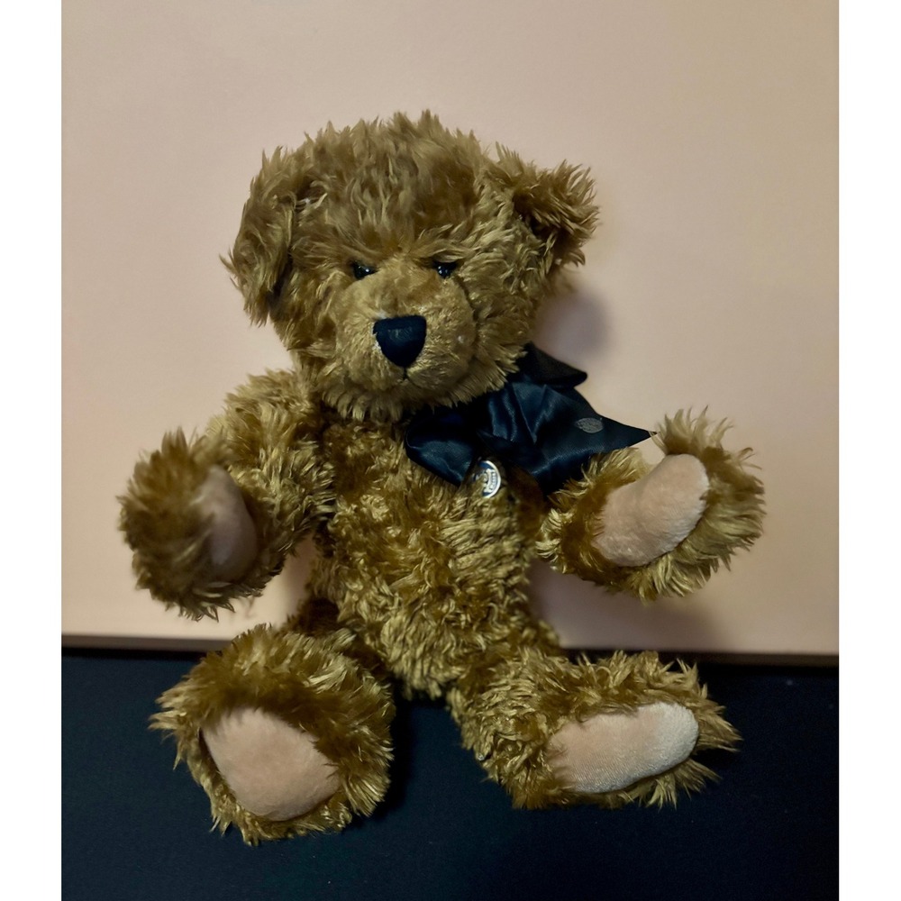 Knickerbocker 75th Anniversary Jointed Teddy Bear 15" Cinnamon Plush Stuffed